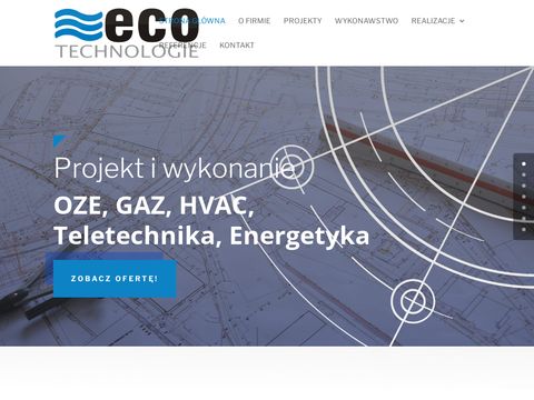 Eco Technologie - instalacje gazowe