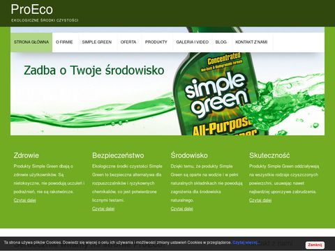 ProEco - dystrybutor simple green