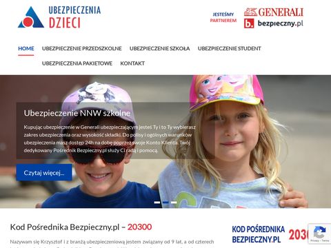 Ubezpieczeniadzieci.pl - ubezpieczenie NNW