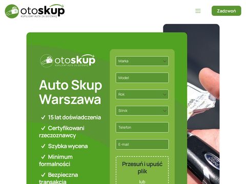 Otoskup.pl auto skup Pruszków