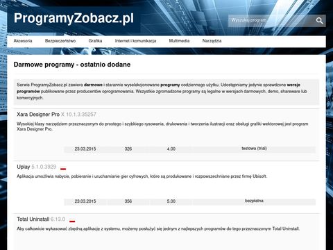 Programyzobacz.pl za darmo