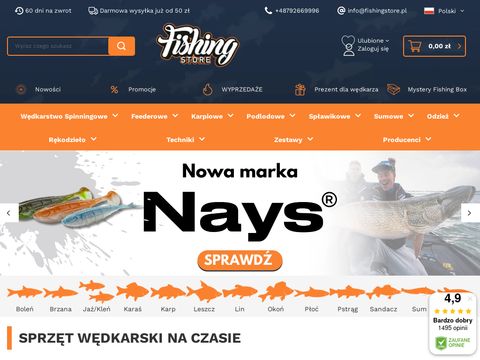 Fishingstore.pl - sklep wędkarski