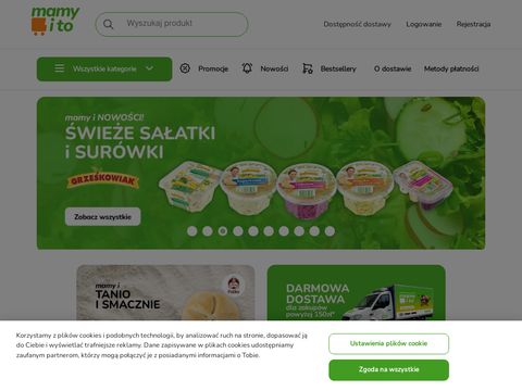 Mamyito.pl - zakupy z dowozem online