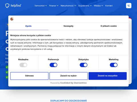 Helpfind firma odszkodowawcza