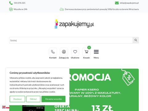 Zapakujemy.pl - hurtownia opakowań