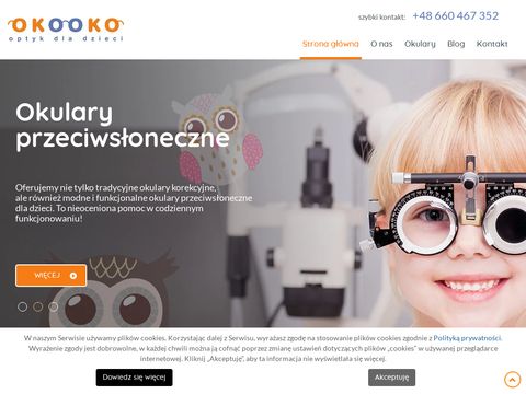 Okooko.com.pl oprawki dla dzieci