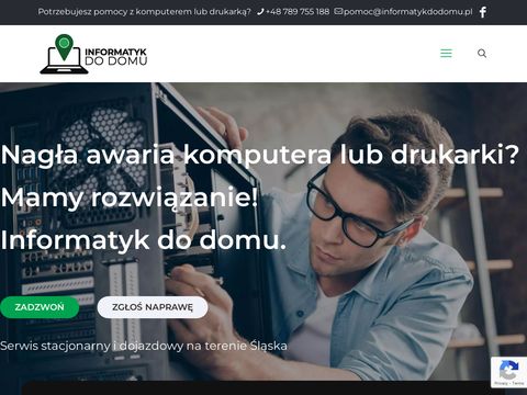 Informatykdodomu.pl - serwis komputerowy