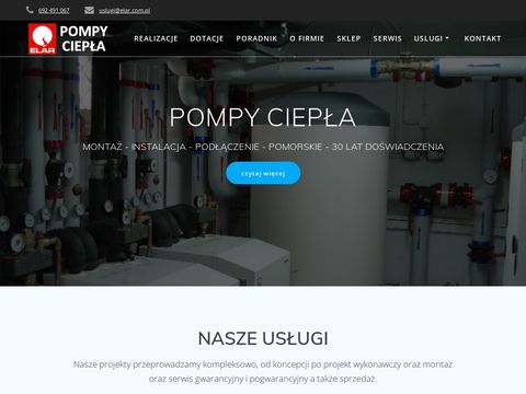 ELAR - montaż pompy ciepła