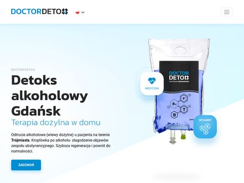 Doctordetox.pl detoks alkoholowy Gdańsk