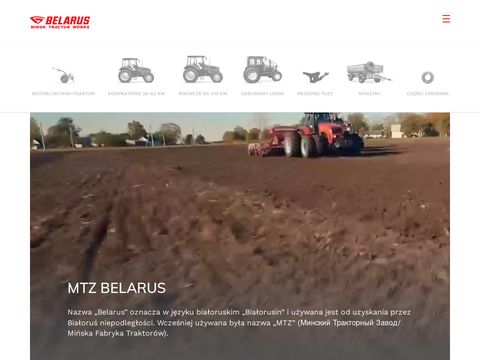 MTZ Belarus Traktor