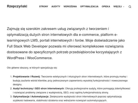 Rzepczynski.dev developer