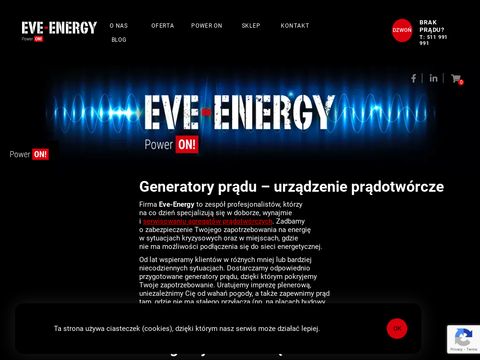 Eve-energy.pl agregaty prądotwórcze