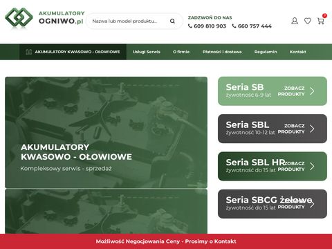 Akumulatory-ogniwo.pl - kwasowo-ołowiowe