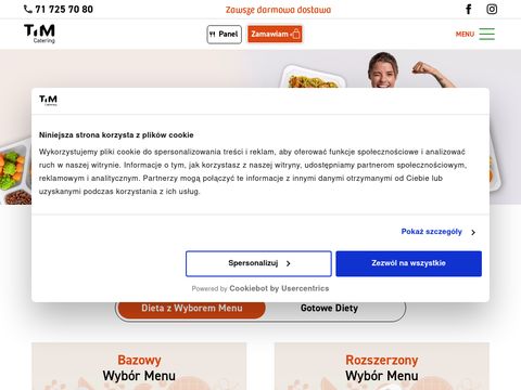 Timcatering.pl dieta pudełkowa i catering