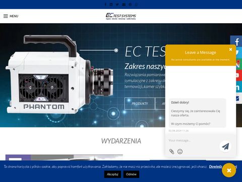 EC Test Systems termowizja