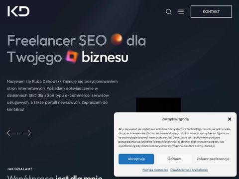 Kubadzikowski.com - freelancer - KD SEO