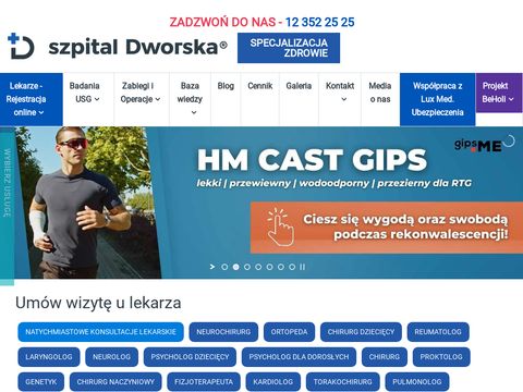 Dworska.pl szpital Kraków