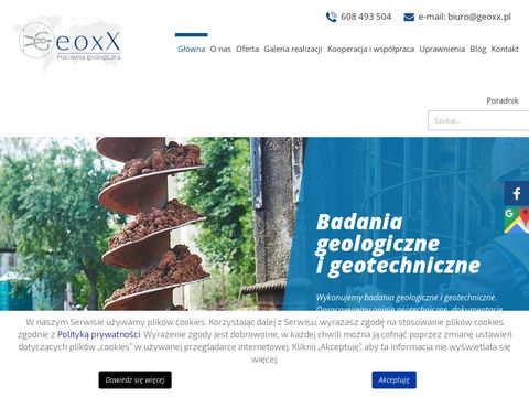 Geoxx nadzory geologiczne