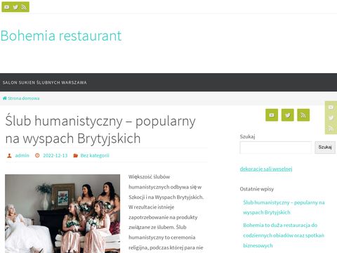Bohemiarestaurant.pl imprezy firmowe