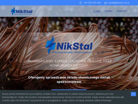 Nikstal.com.pl skup złomu śląskie
