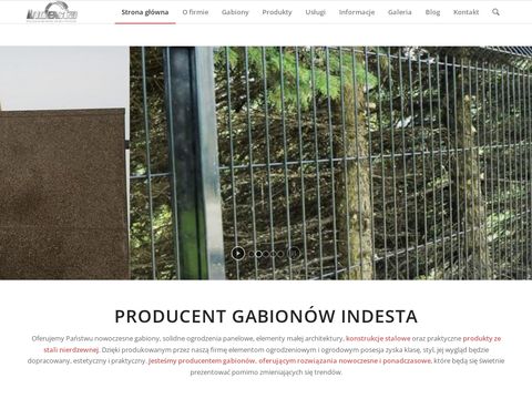 Indesta.com - producent gabionów