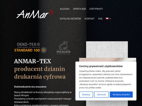 Anmartex.pl - dzianina bawełna