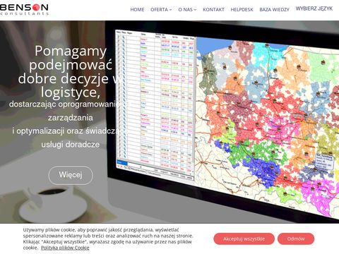 Benson Consulting optymalizacja tras