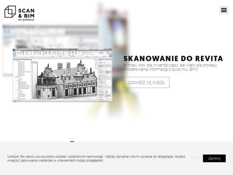 Scanandbim.eu skanowanie do cad