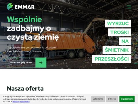 EM-MAR.pl - transport odpadów oraz surowców