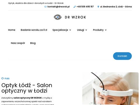 Drwzrok.pl - okulary Łódź