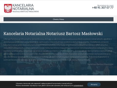 Notariusz-maslowski.pl Szczecin