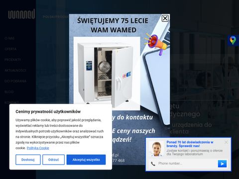 Wamed.pl - cieplarka laboratoryjna