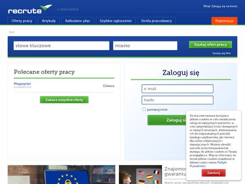 Recute.pl - oferty pracy