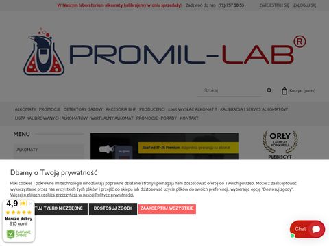 Promil-Lab - alkomaty