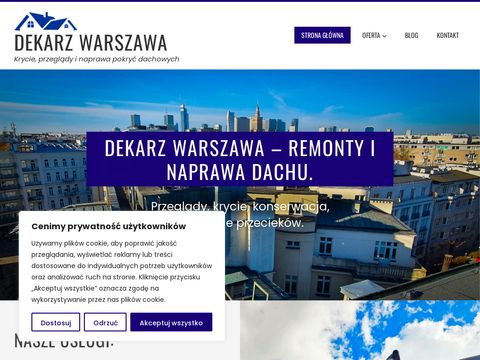 Dekarzwarszawa.com.pl serwis dachowy