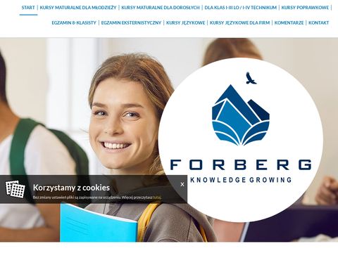 Forberg.pl - kursy maturalne, językowe