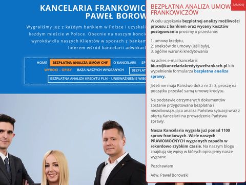 Paweł Borowski kancelaria adwokacka