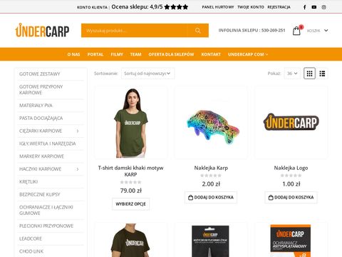 Undercarp.pl sklep karpiowy online