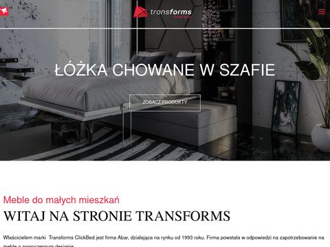 Transforms.pl - łóżko chowane