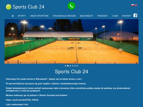 Sportsclub24.pl nauka tenisa taka prosta