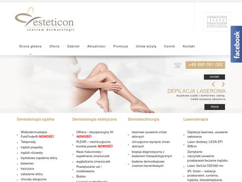 Gabinet dermatologiczny Esteticon