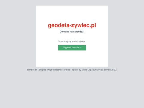 Geodeta-zywiec.pl Józef Soltysik