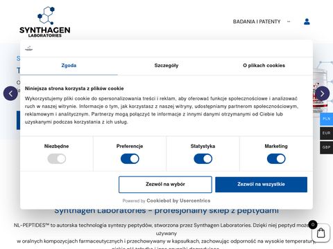 Synthagenlabs.com - sklep z peptydami