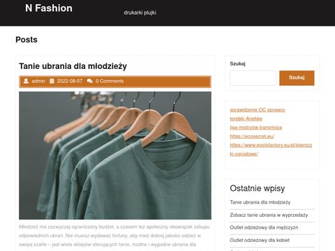 N-fashion.pl - promocja firmy