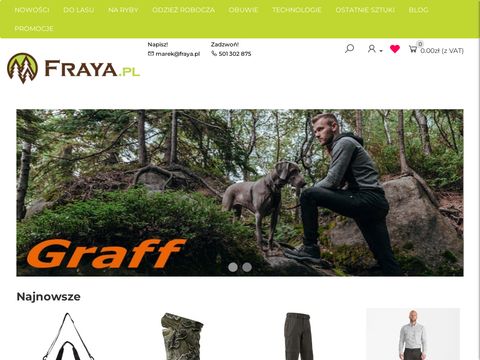 Fraya.pl - odzież myśliwska dla dian