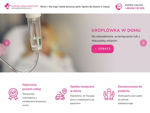 Domowapomocmedyczna.pl pomoc pielęgniarska