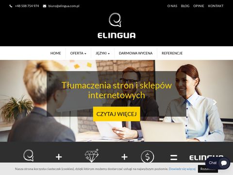 Elingua.com.pl tłumaczenie stron www
