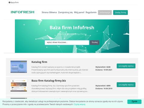 Infofresh.pl katalog firm