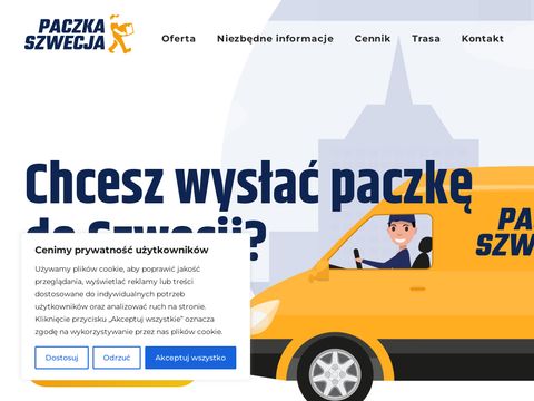 Paczkaszwecja.pl - tania paczka Szwecja Polska