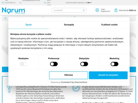 Mynarum.com - jogurt dla wegan